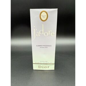 Dior J'adore Summer 3.4oz/100 ml Alcohol Free Eau D'ete Parfumee New in Box RARE